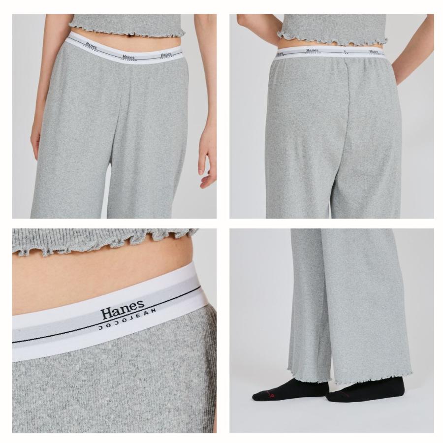 Hanes ヘインズ ロングワイドパンツ by THE DODO JEAN