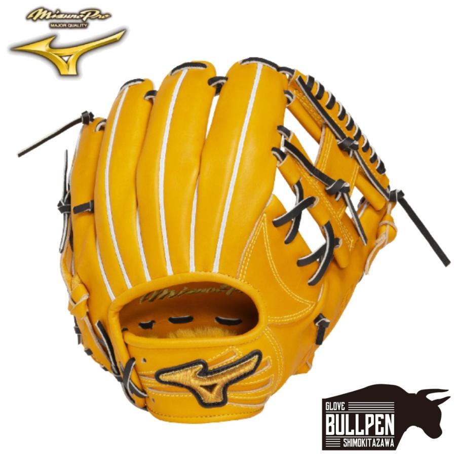 ミズノ MIZUNO 専用グラブ袋付き MizunoPro CRAFTED Edition 硬式用グラブ 内野手用 坂本型 サイズ9 一般 ミズノプロクラフテッドエディション 坂本モデル 2025年秋冬 限定 ベースボールマリオ 野球 硬式 グローブ 1AJGH33003 MIZUNO（ミズノ） 専用グラブ袋付き MizunoPro CRAFTED Edition 硬式用