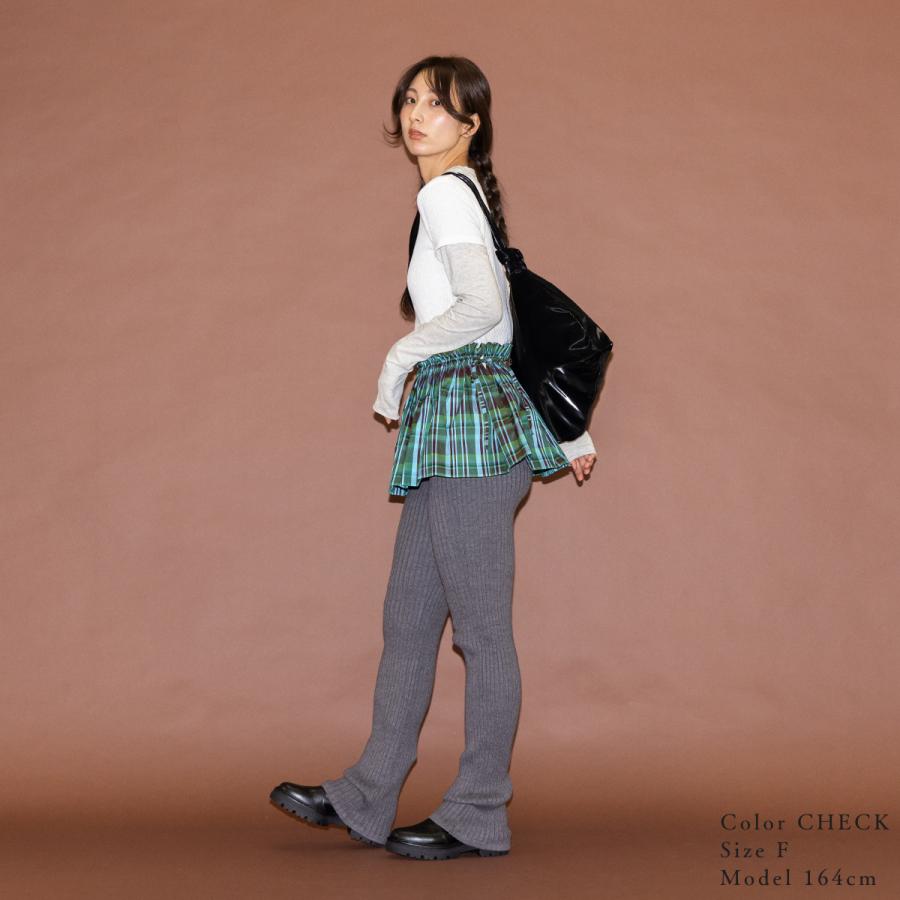 sara mallika（サラ マリカ） Sara mallika POLY TAFFETA MINI SKIRT