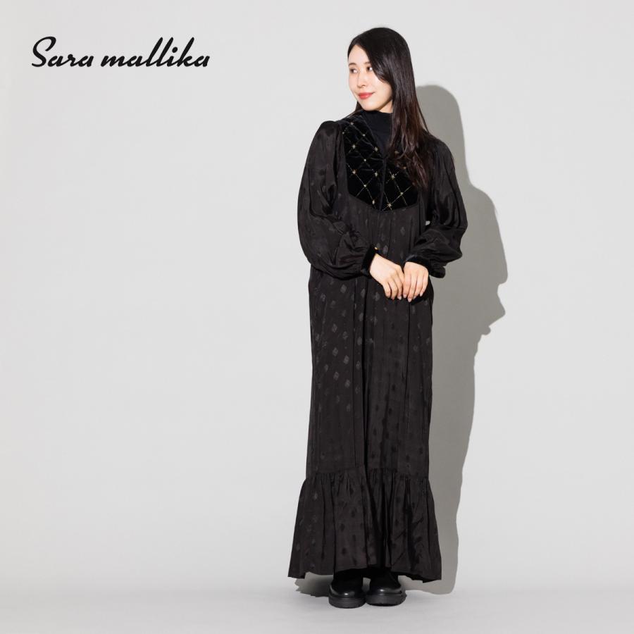 sara mallika サラマリカ Sara ベルベットビーズエンブロイダリー