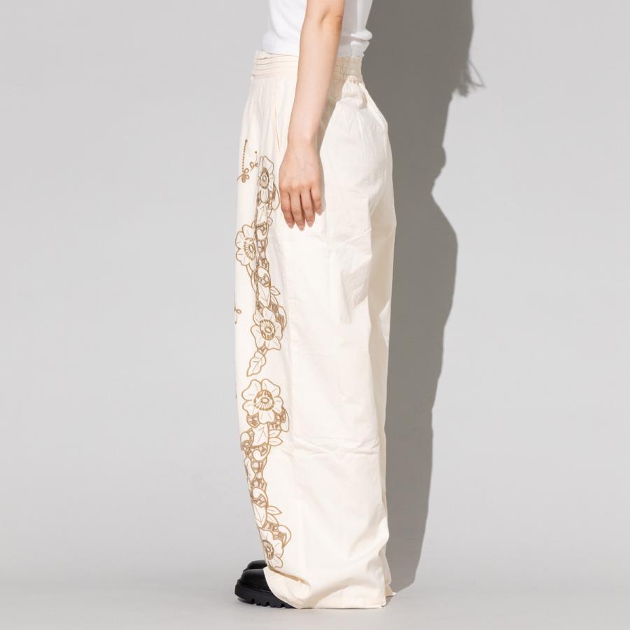 sara mallika（サラ マリカ） Sara mallika COTTON TWILL CUT WORK