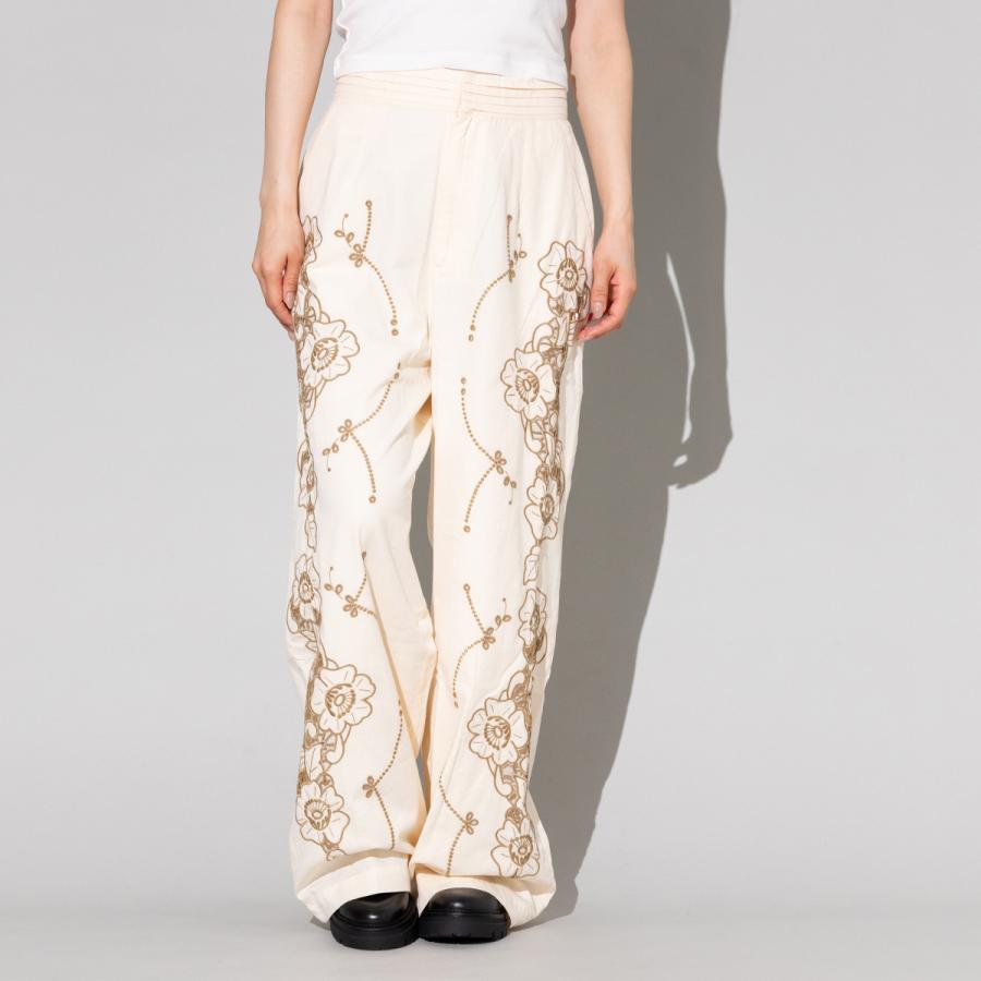 sara mallika（サラ マリカ） Sara mallika COTTON TWILL CUT WORK
