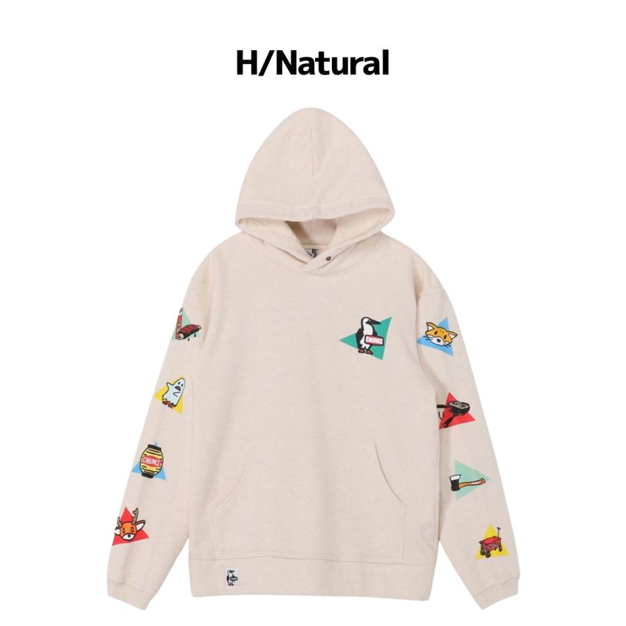 チャムス CHUMS かせきさいだぁ アラカルト2 レディース プルオーバーパーカー Pullover Parka カジュアル パーカー CH10-1504 CHUMS（チャムス） かせきさいだぁアラカルト2プルオーバーパーカー