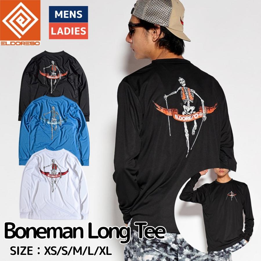 ELDORESO 長袖 ボーンマンロングティー ELDORESO エルドレッソ Boneman Long Tee ボーンマンロングT メンズ