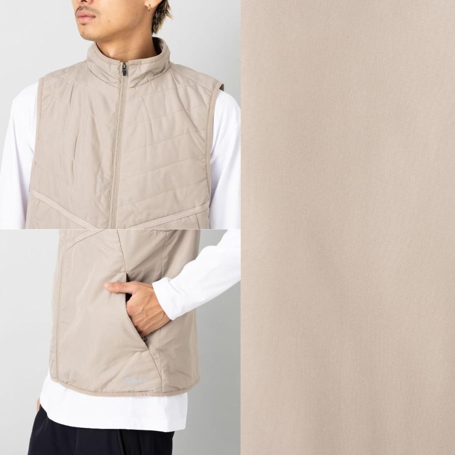 インフィット INFIT ライトウェイトテック ランニング 中綿ベスト メンズ スポーツ トレーニング ウエア ベスト 撥水 保温 5FHM-1016 INFIT（インフィット） ライトウェイトテック ランニング 中綿ベスト