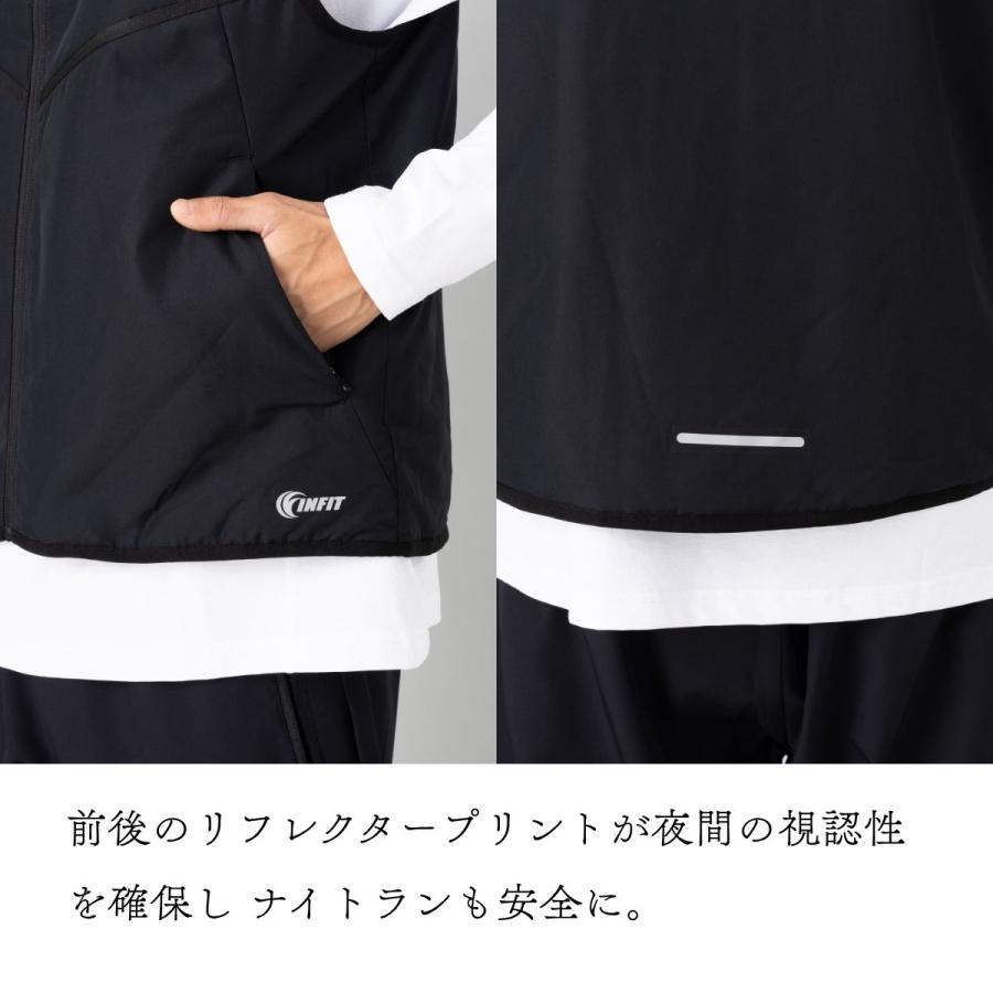 INFIT（インフィット） ライトウェイトテック ランニング 中綿ベスト