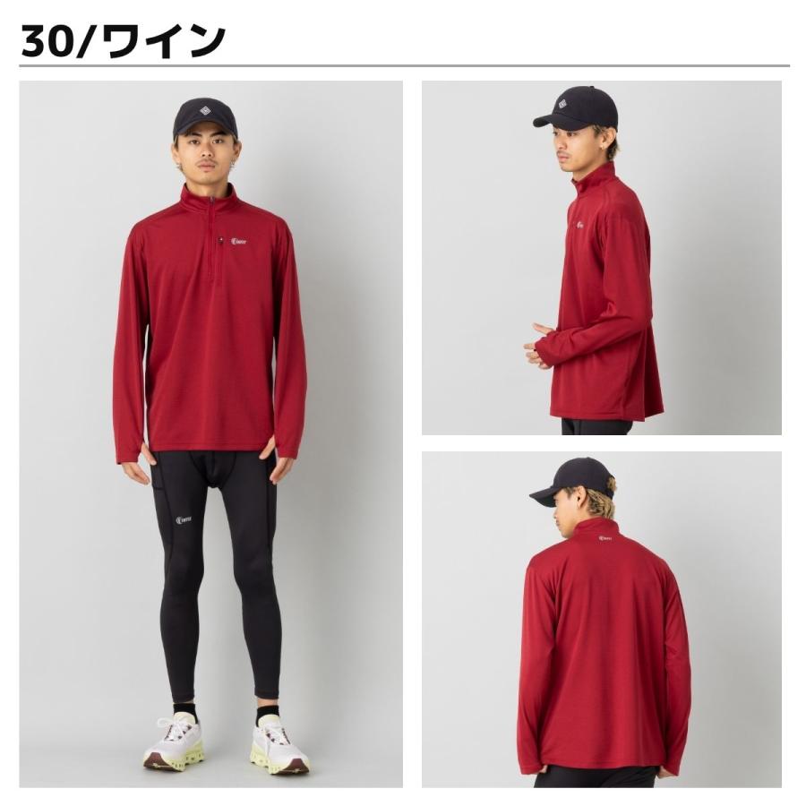 INFIT（インフィット） ライトウェイトテック ハーフジップ ロング