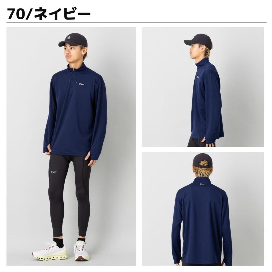 INFIT（インフィット） ライトウェイトテック ハーフジップ ロング