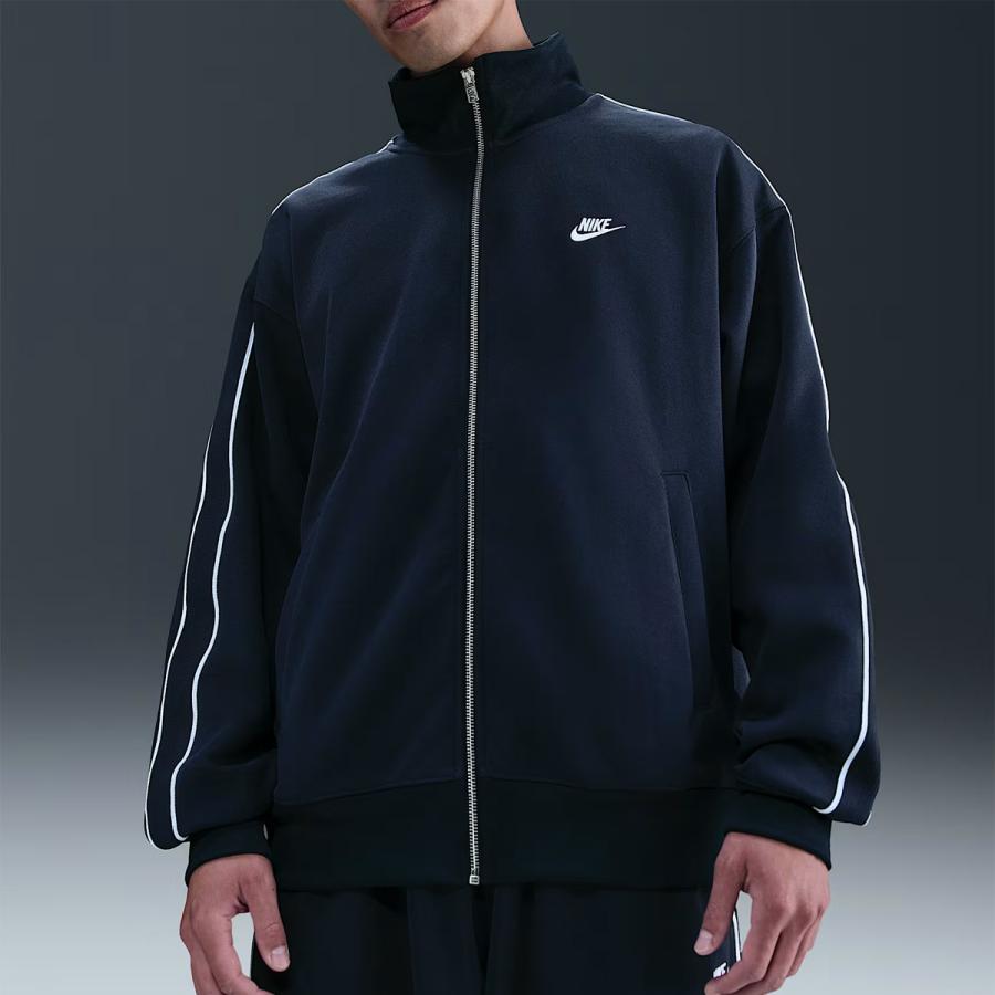 【新品正規品】NIKEナイキ フルジップジャケット Lサイズ 定価13,200円 NIKE（ナイキ） スポーツウェア クラブ オーバーサイズド ニット