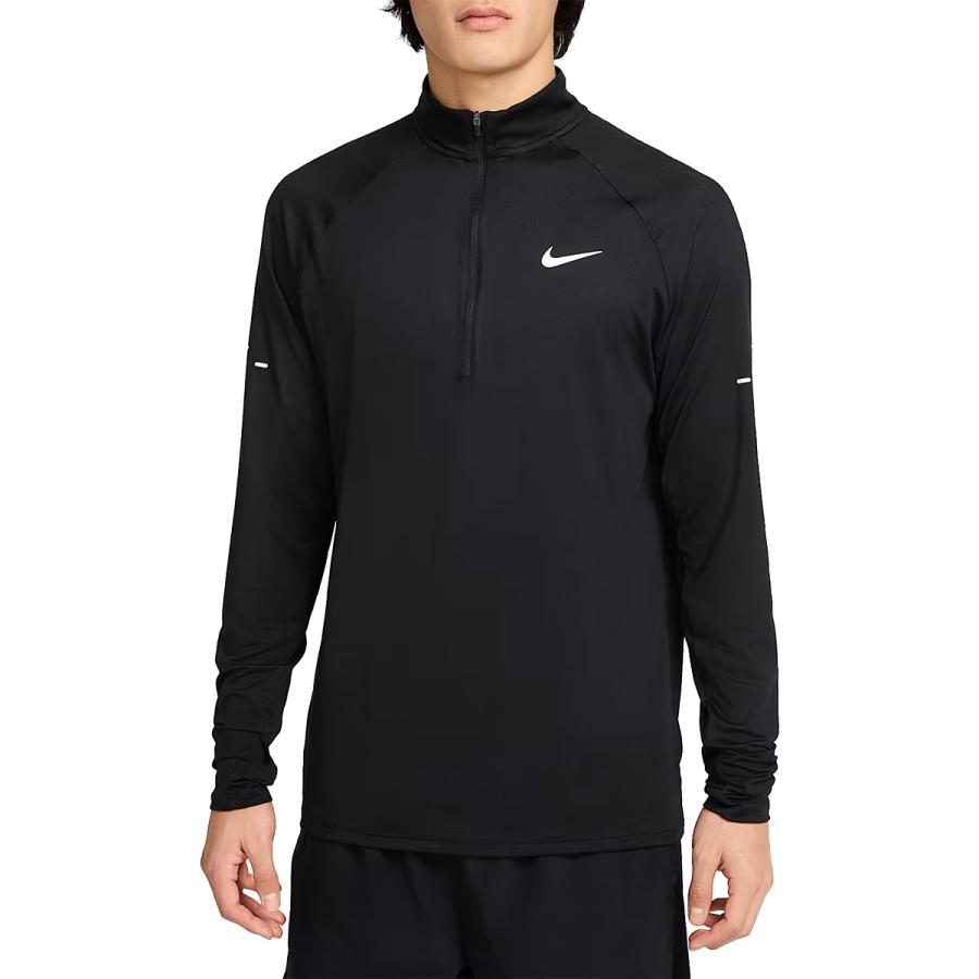 NIKE ナイキ トップス L ブラック メンズ NIKE（ナイキ） NIKE Dri-FIT ストライド 1/4ジップ ランニングトップ