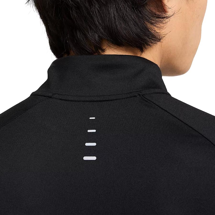 ナイキ NIKE Dri-FIT ストライド 1/4ジップ ランニングトップ メンズ ブラック 黒 スポーツ トレーニング ジッパー付き トップス HV2181-010 NIKE（ナイキ） NIKE Dri-FIT ストライド 1/4ジップ ランニングトップ