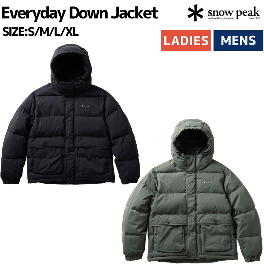 スノーピーク peak Everyday Down Jacket メンズ レディース ユニセックス カジュアル アウター ダウン 軽量 キャンプ 防風 防寒 お出かけ タウンユース JK-25AU0010 snow peak（スノーピーク） snowpeak Everyday Down Jacket メンズ