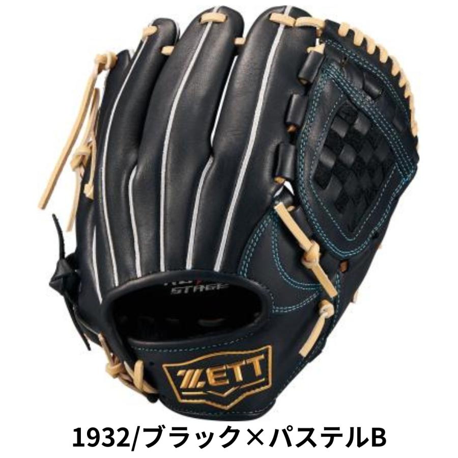 未使用　ゼット　少年軟式グローブ　ゼロワンステージ　投手•内野手用　左投げ　L ゼロワンステージ ゼット ZETT ZEROONESTAGE 少年軟式用グラブ 投手用