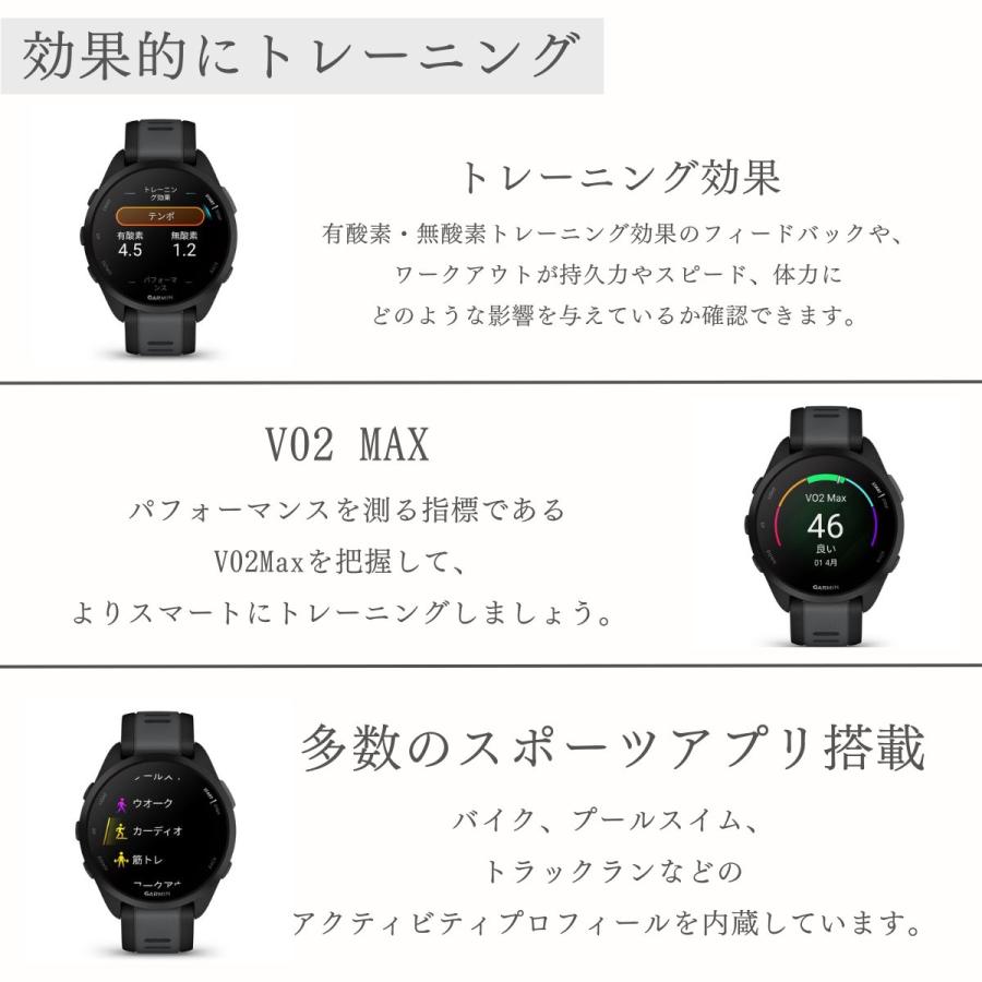 GARMIN（ガーミン） GARMIN forrunner 165 music メンズ レディース