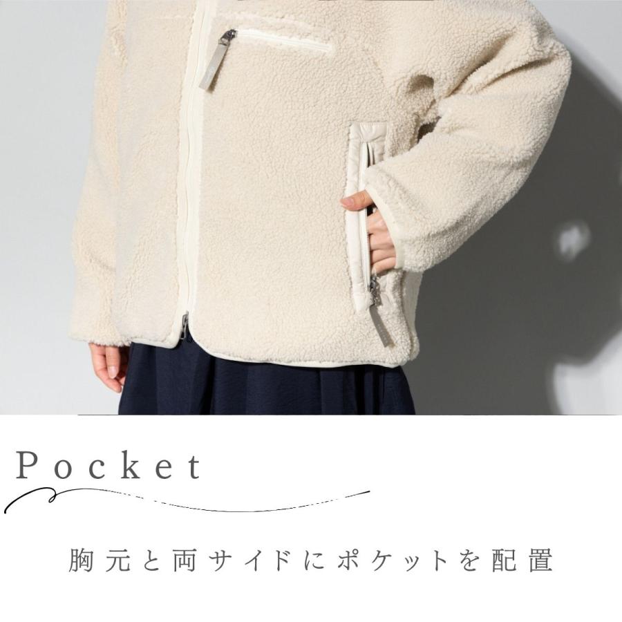 ジムフレックス GYMPHLEX ボアブルゾン レディース 秋 冬 アウター