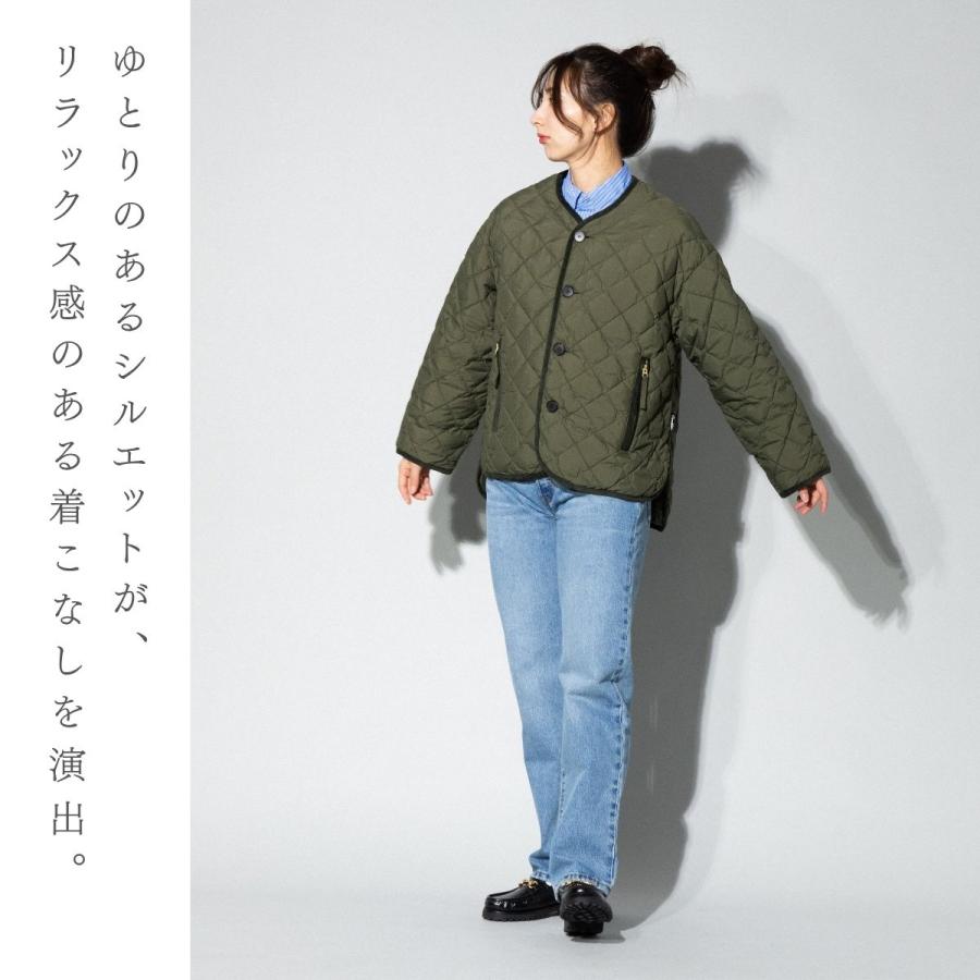 ジムフレックス GYMPHLEX キルトダウンカラーレスジャケット