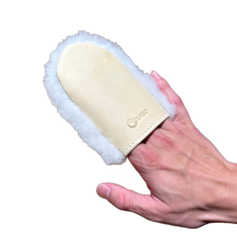 グラボ GULABO ムートン 中 野球 グローブ グラブ磨き 小物 お手入れ