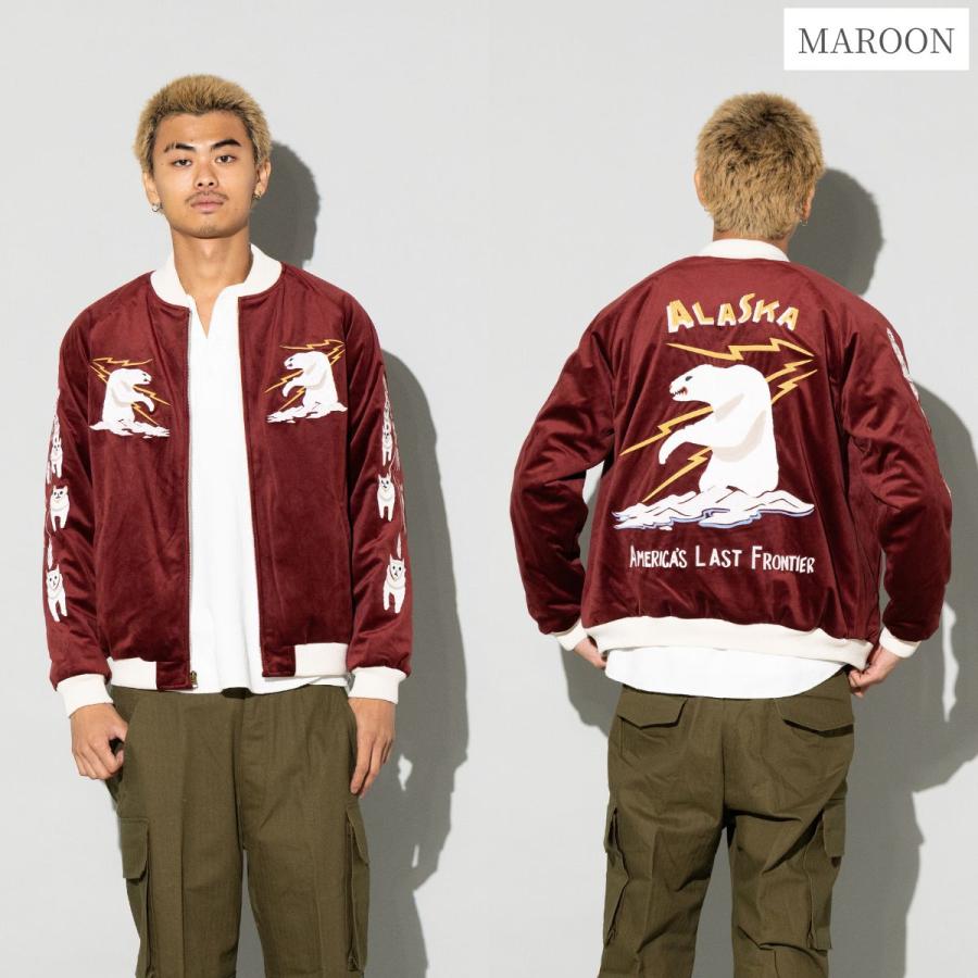 HOUSTON（ヒューストン） HOUSTON VELVETEEN SOUVENIR JACKET (ALASKA