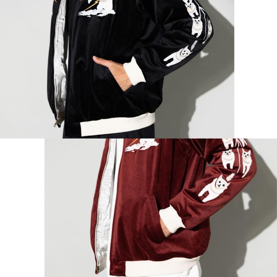HOUSTON（ヒューストン） HOUSTON VELVETEEN SOUVENIR JACKET (ALASKA