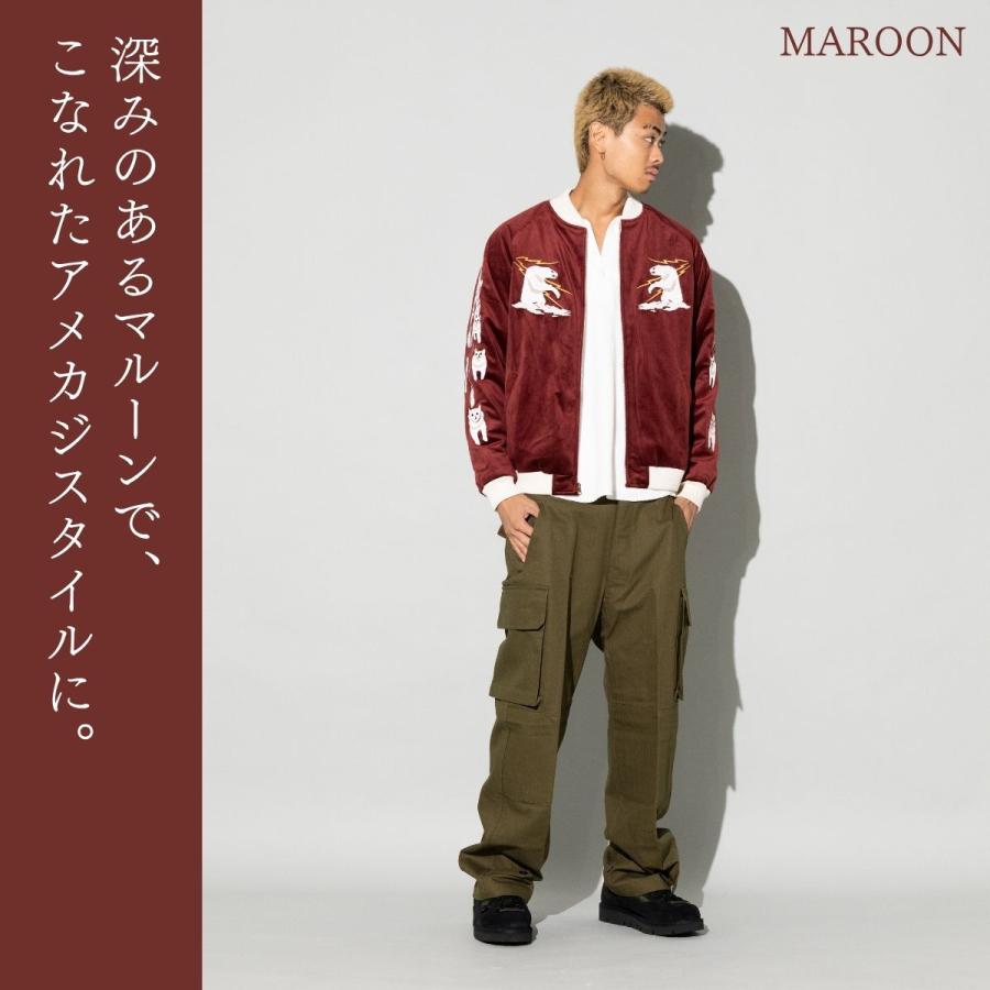 HOUSTON（ヒューストン） HOUSTON VELVETEEN SOUVENIR JACKET (ALASKA