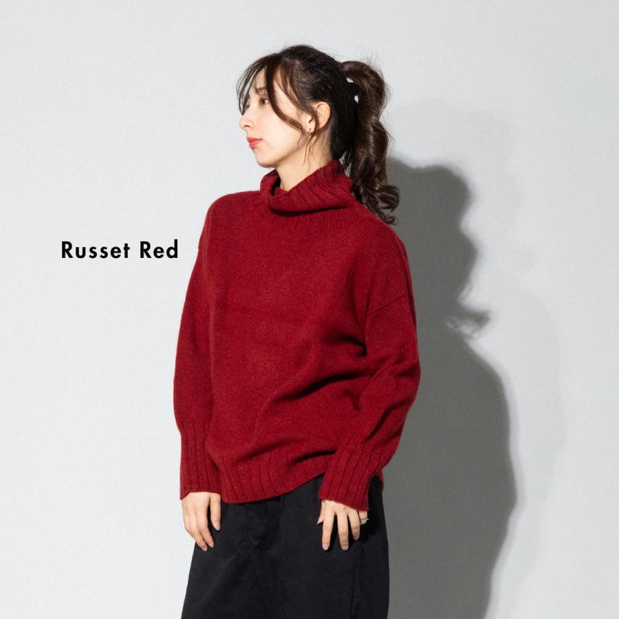 ISLAND TIDES（アイランドタイド） ラムズウール タートルネック