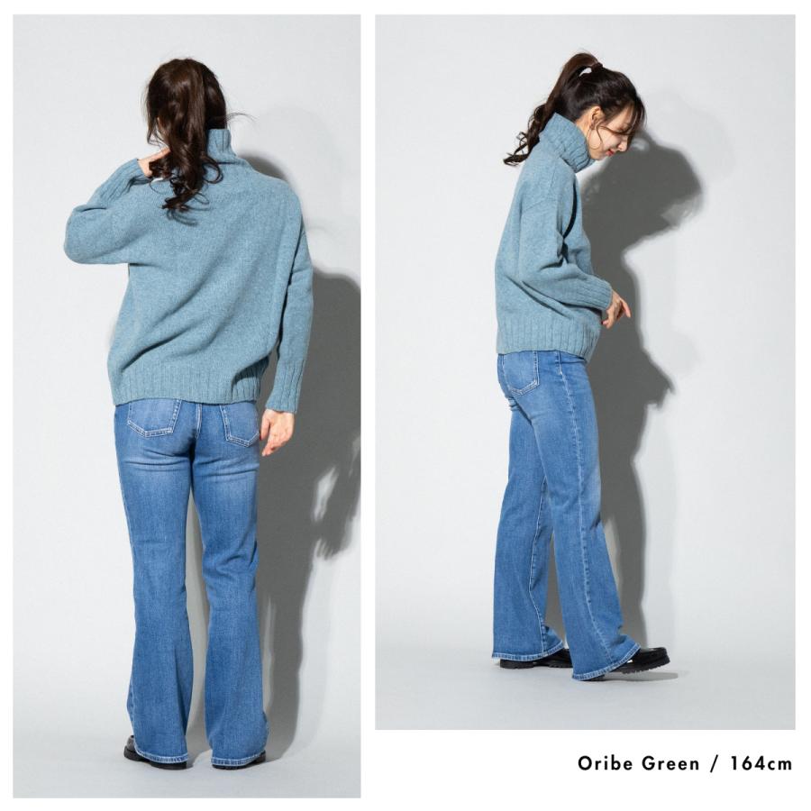 ISLAND TIDES（アイランドタイド） ラムズウール タートルネック