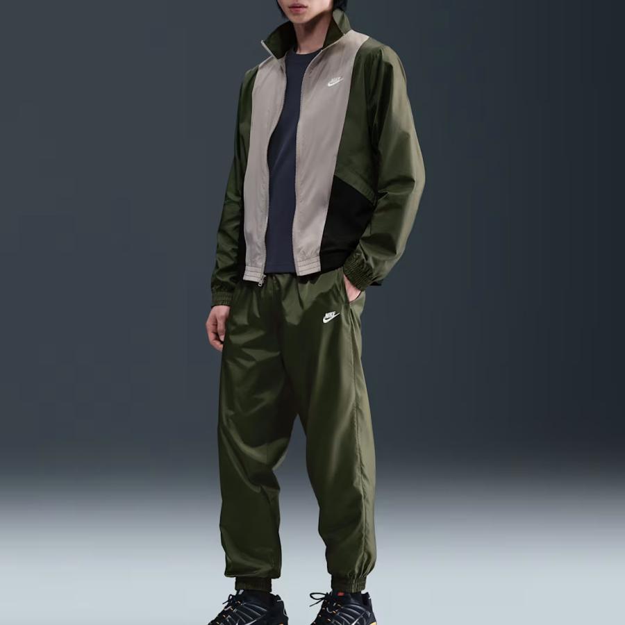 NIKE（ナイキ） クラブ ウーヴン トラック スーツ メンズ カーキ 枯草