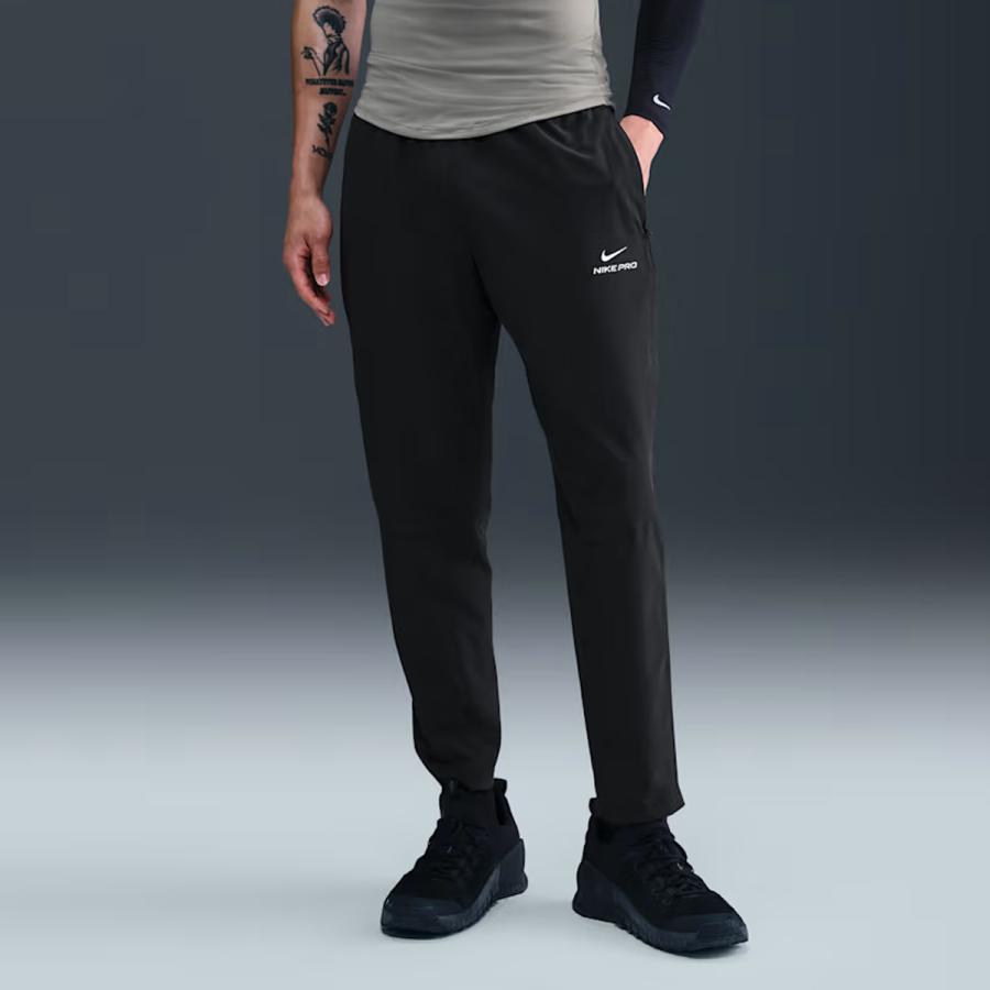 NIKE（ナイキ） プロ Dri-FIT トレーニング パンツ メンズ ブラック 黒