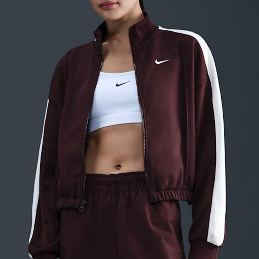 NIKE（ナイキ） スポーツウェア トラックジャケット レディース ワイン