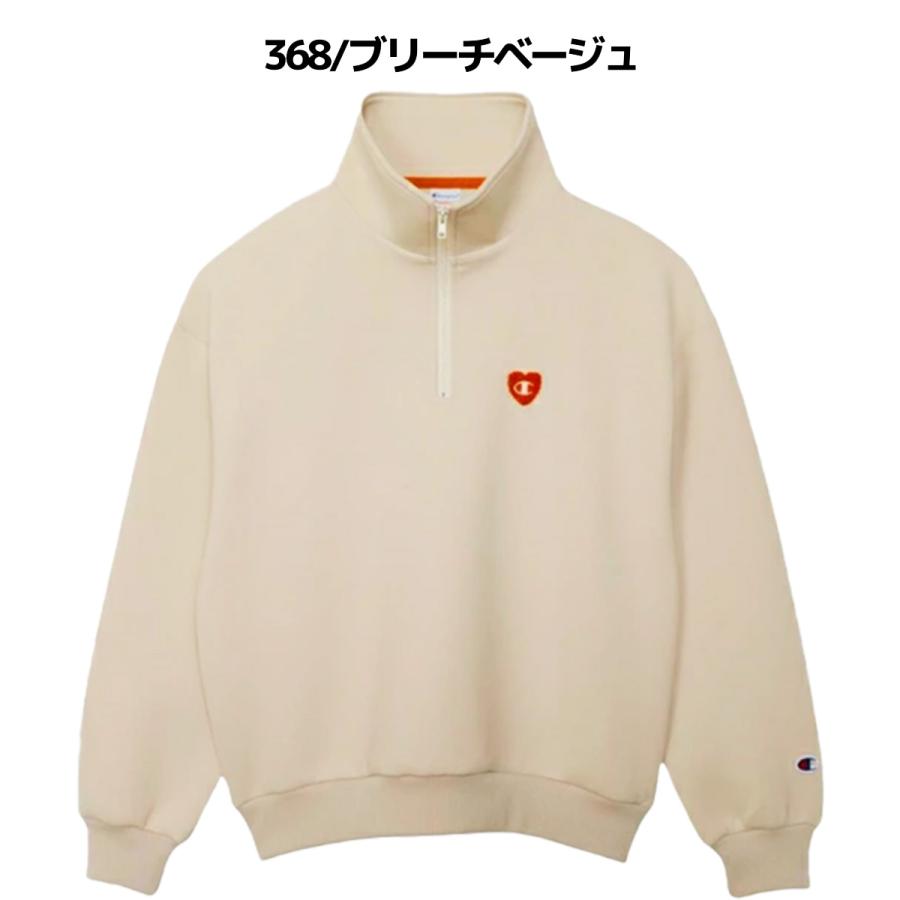 Championハーフジップスウェットシャツ Champion（チャンピオン） ハーフジップスウェットシャツ レディース