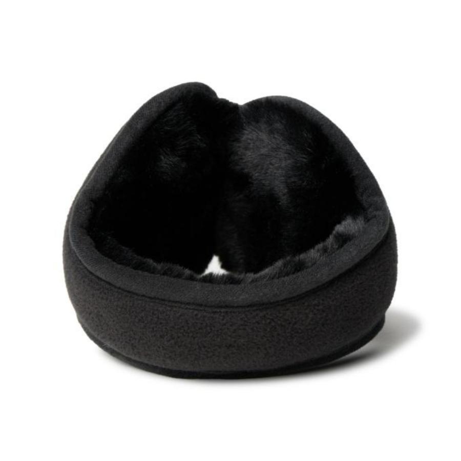 NEW ERA（ニューエラ） イヤーマフ フリース ボックスロゴ ブラック