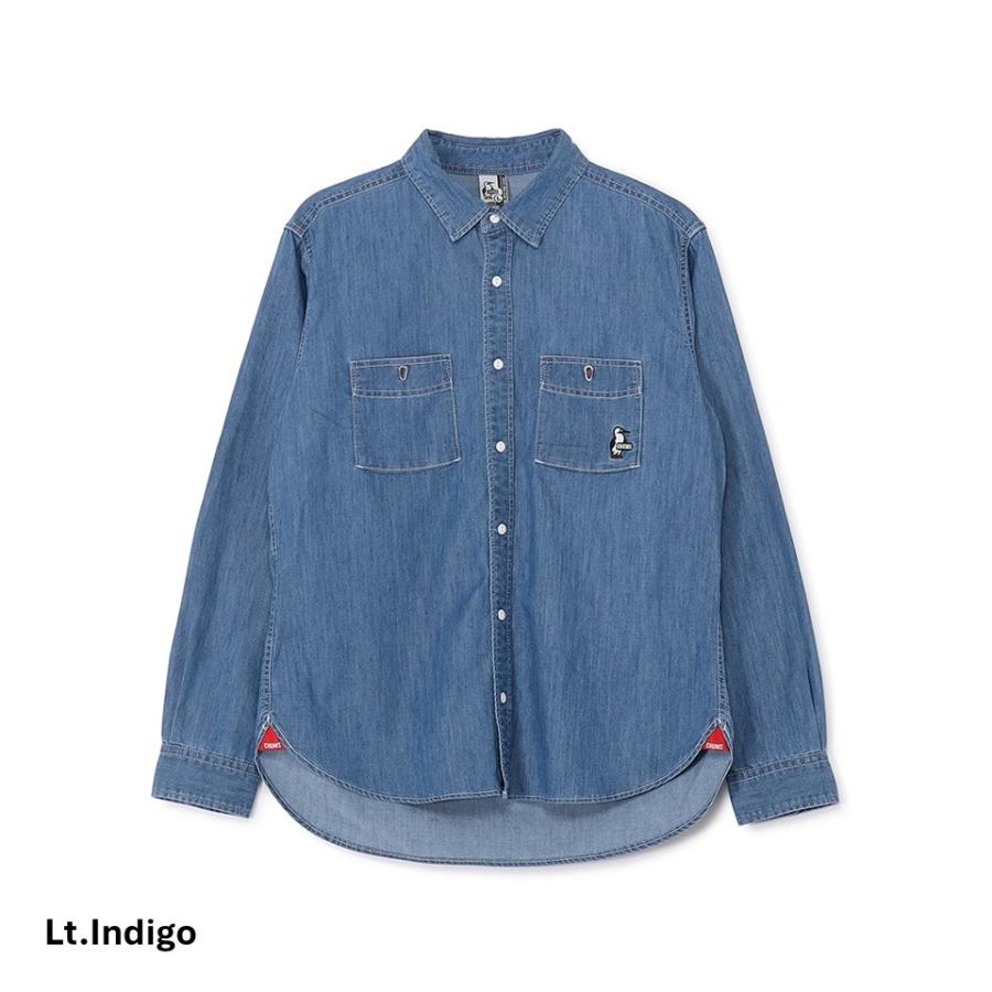 チャムス CHUMS デニムシャツ Denim Shirt トップス ウォームデニム