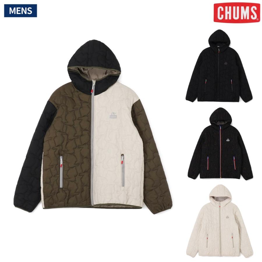 チャムス CHUMS ブービーステッチパテッドパーカー Booby Stitch Padded Parka ジャケット アウター キルティング 中綿 カジュアル ウェア アウター CH04-1468 チャムス CHUMS ブービーステッチパテッドパーカー Booby Stitch