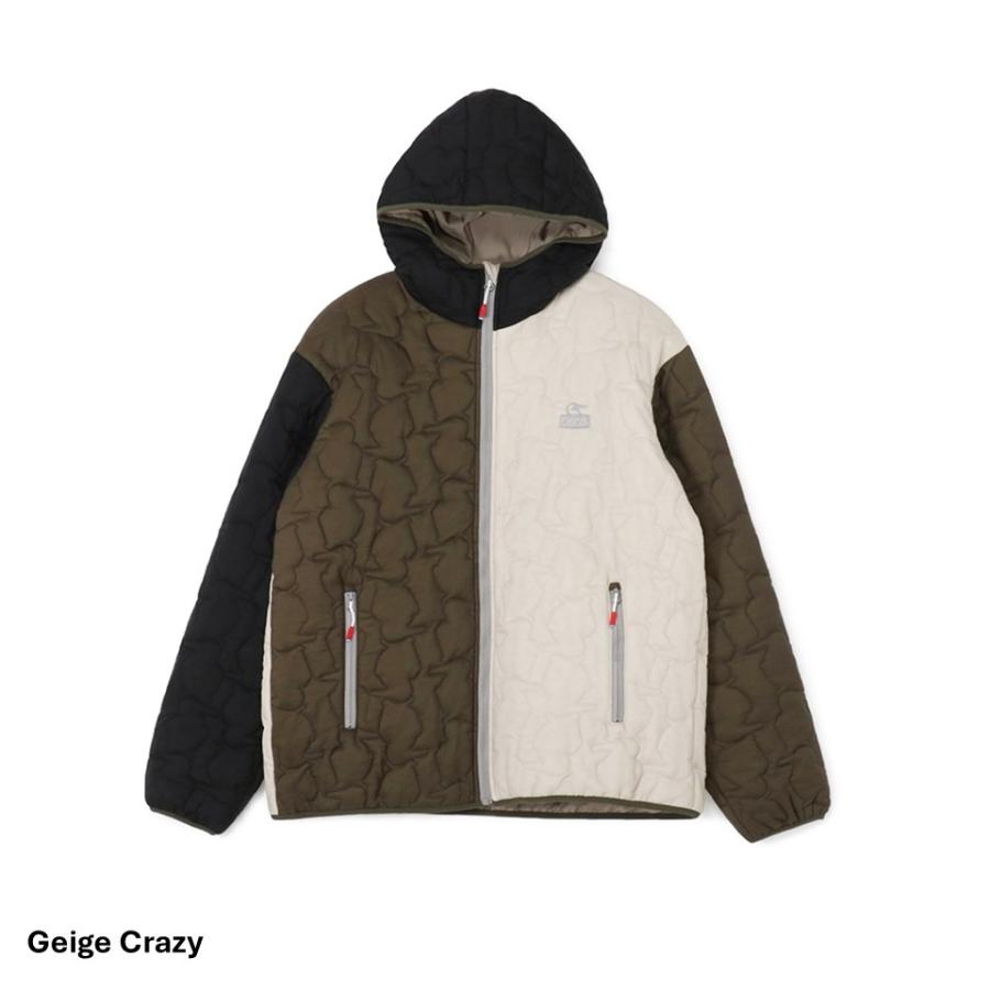 チャムス CHUMS ブービーステッチパテッドパーカー Booby Stitch