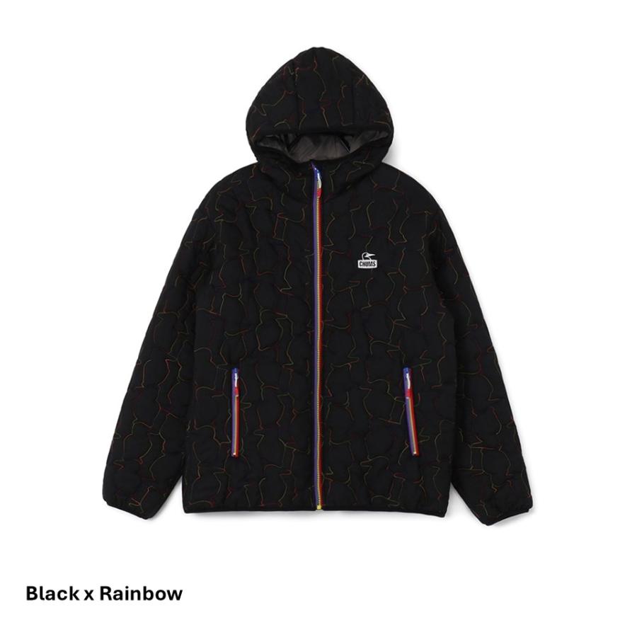 チャムス CHUMS ブービーステッチパテッドパーカー Booby Stitch