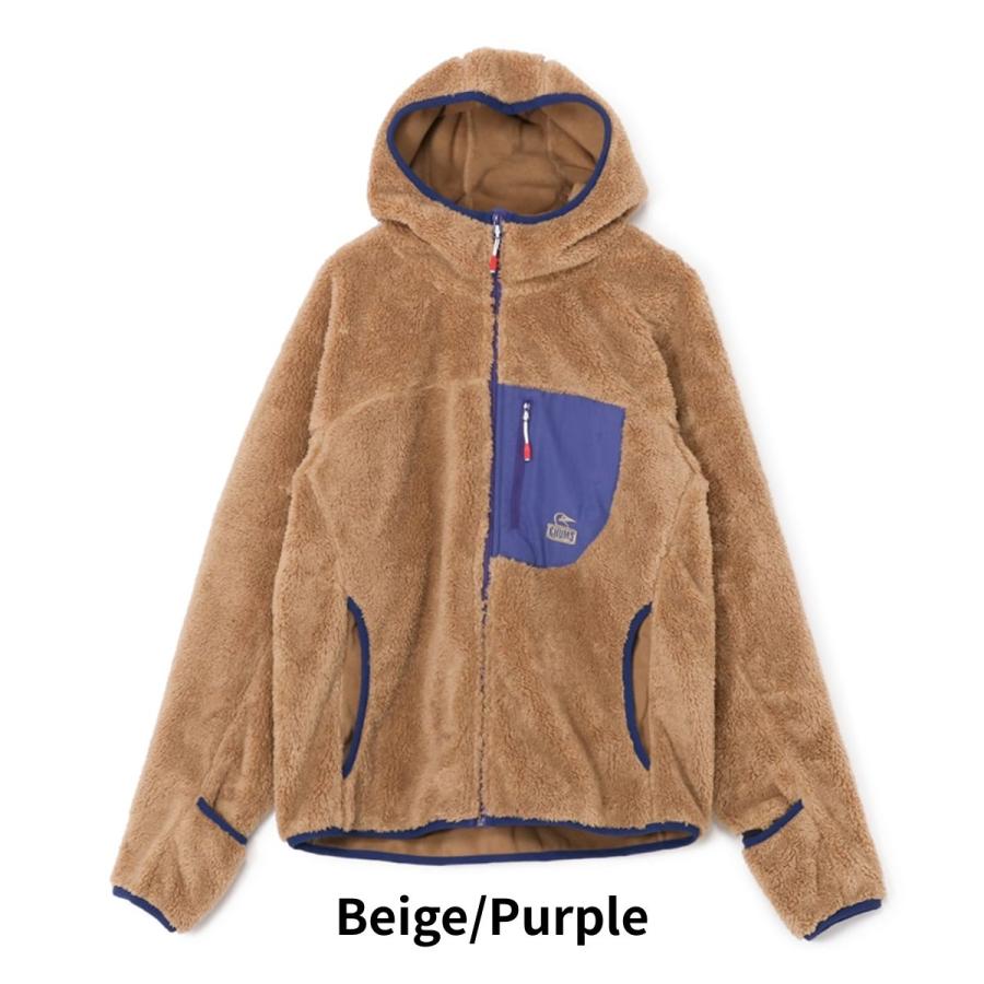 CHUMS（チャムス） ボンディングフリースジップパーカー メンズ