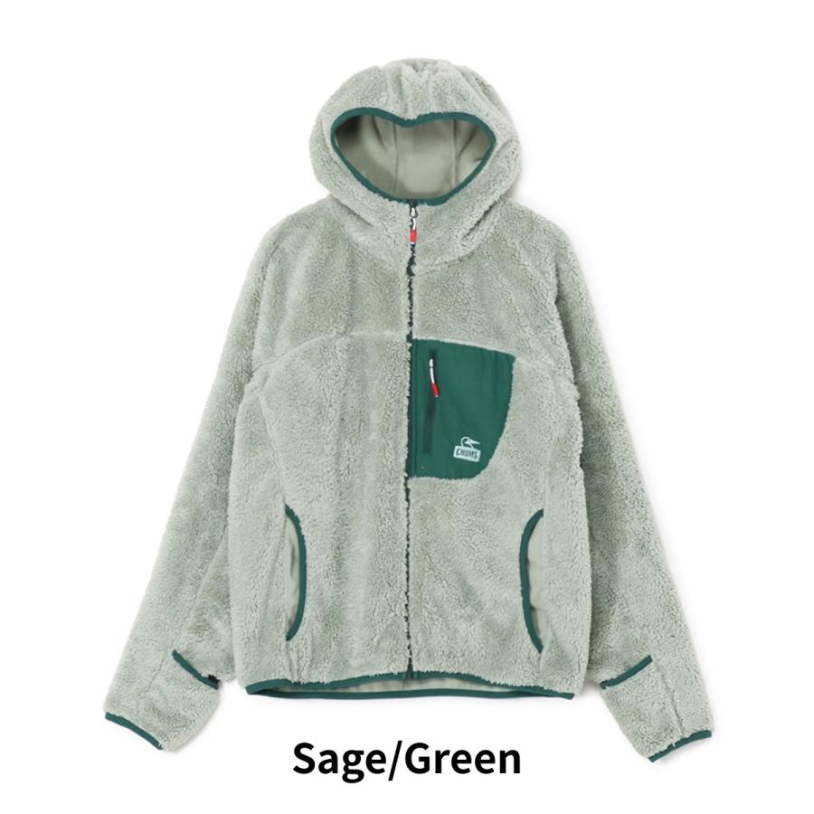 CHUMS（チャムス） ボンディングフリースジップパーカー メンズ