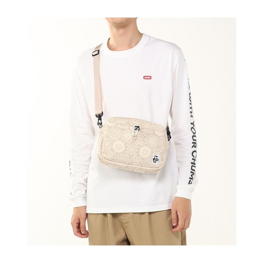 チャムス CHUMS ギャザーショルダーポーチスウェット Gather Shoulder