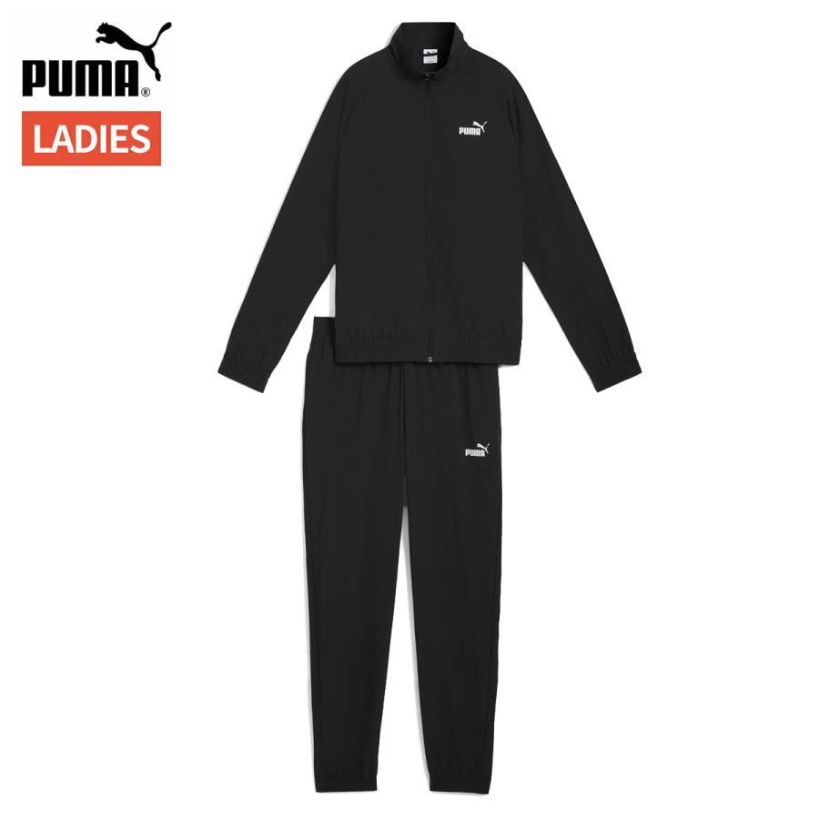 PUMA（プーマ） ウーブン トラックスーツ CL 上下セット レディース