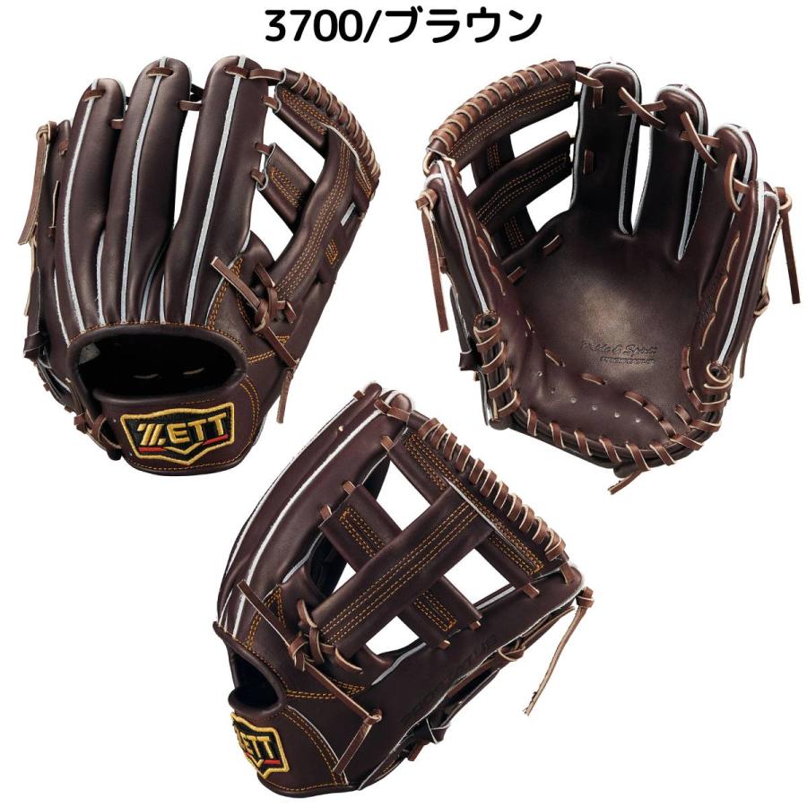 ゼット（ZETT） 専用グラブ袋付き PROSTATUS 硬式用グラブ 内野手用