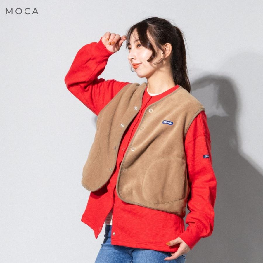 TIEASY（ティージー） アンチピリングフリースベスト レディース 秋 冬