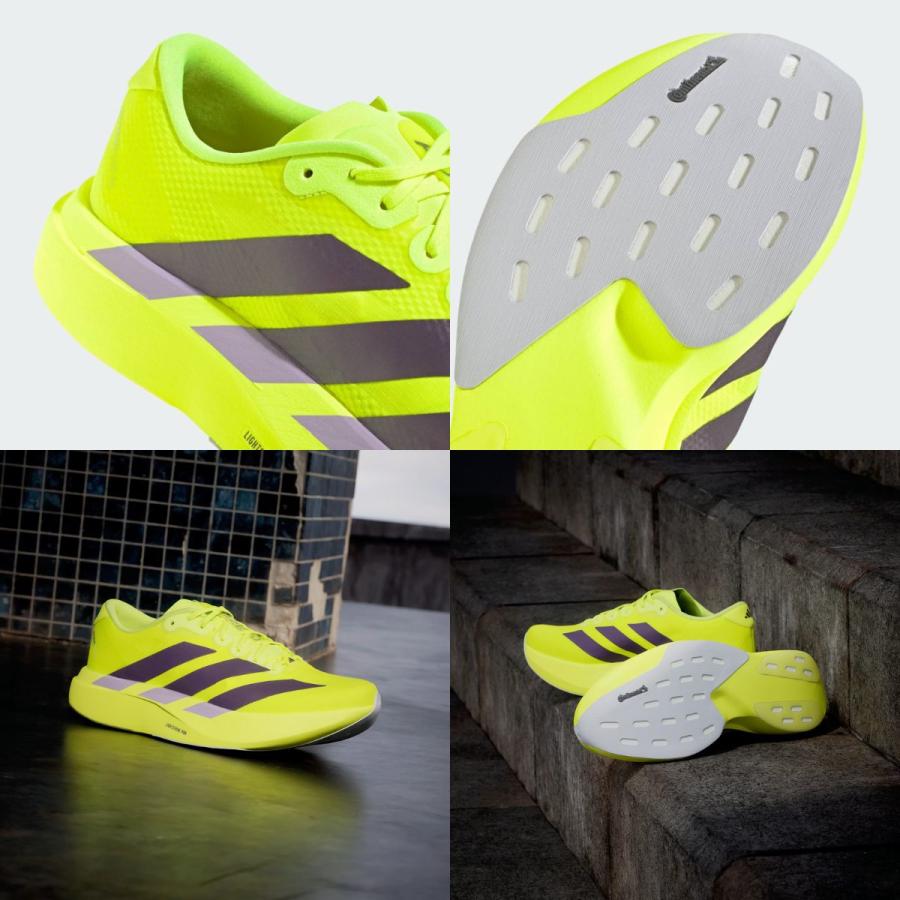 adidas ADIZERO ランニングシューズ イエロー/ブラック アディダスのランニングシューズ「adizero シリーズ」に新色“ソーラー