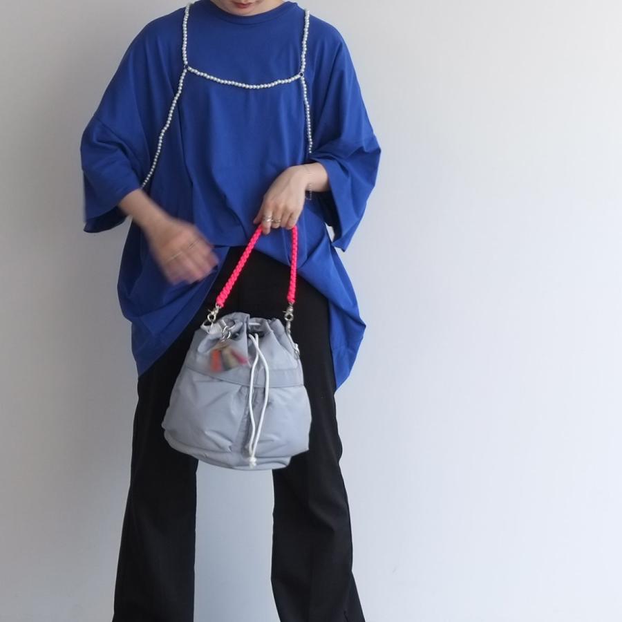 チーク cheek 巾着バッグ kinchaku code 2 way tote 巾着 ショルダー