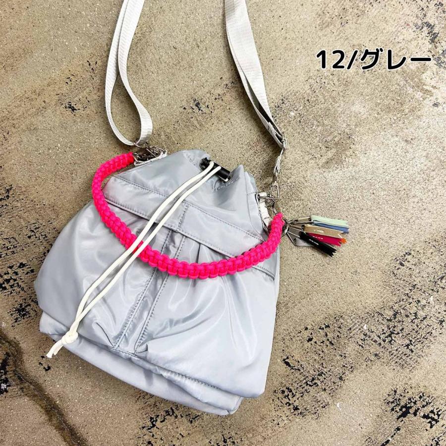 チーク cheek 巾着バッグ kinchaku code 2 way tote 巾着 ショルダー