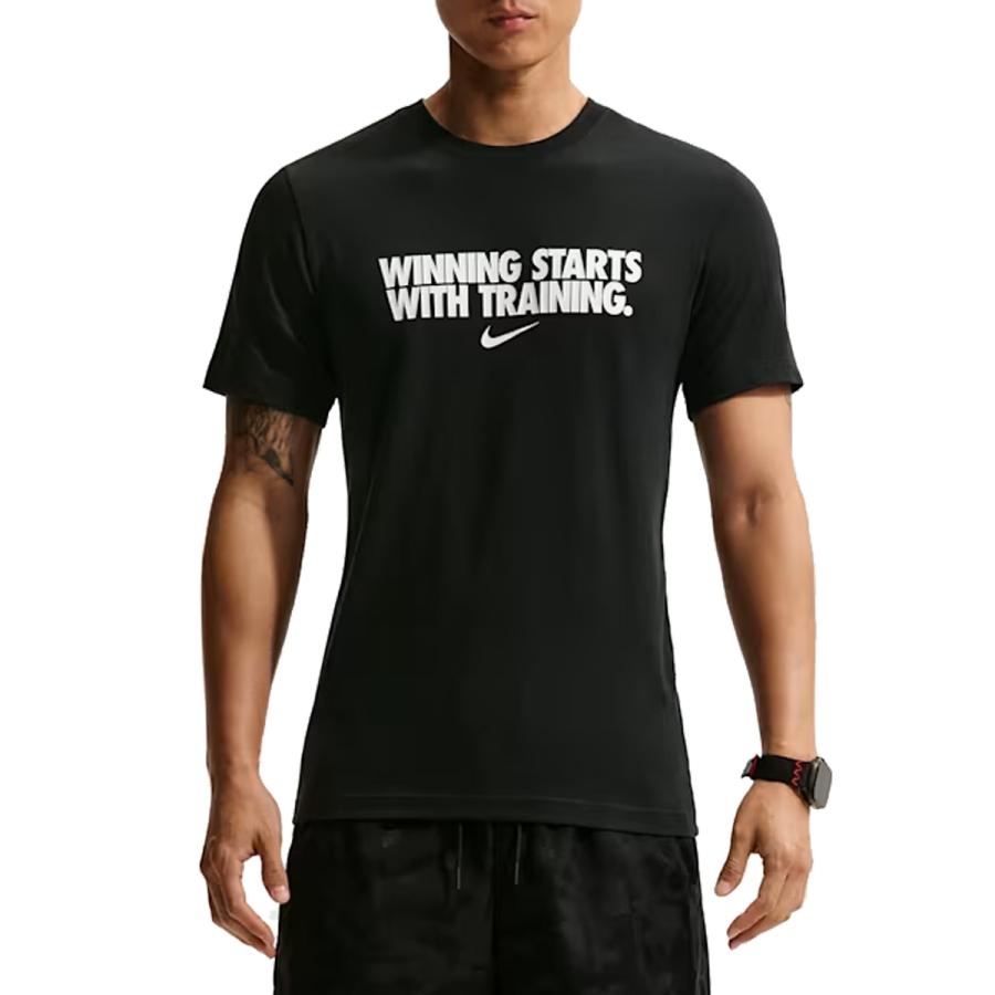 NIKE（ナイキ） NIKE Dri-FIT Tシャツ メンズ 春 夏 ブラック 黒