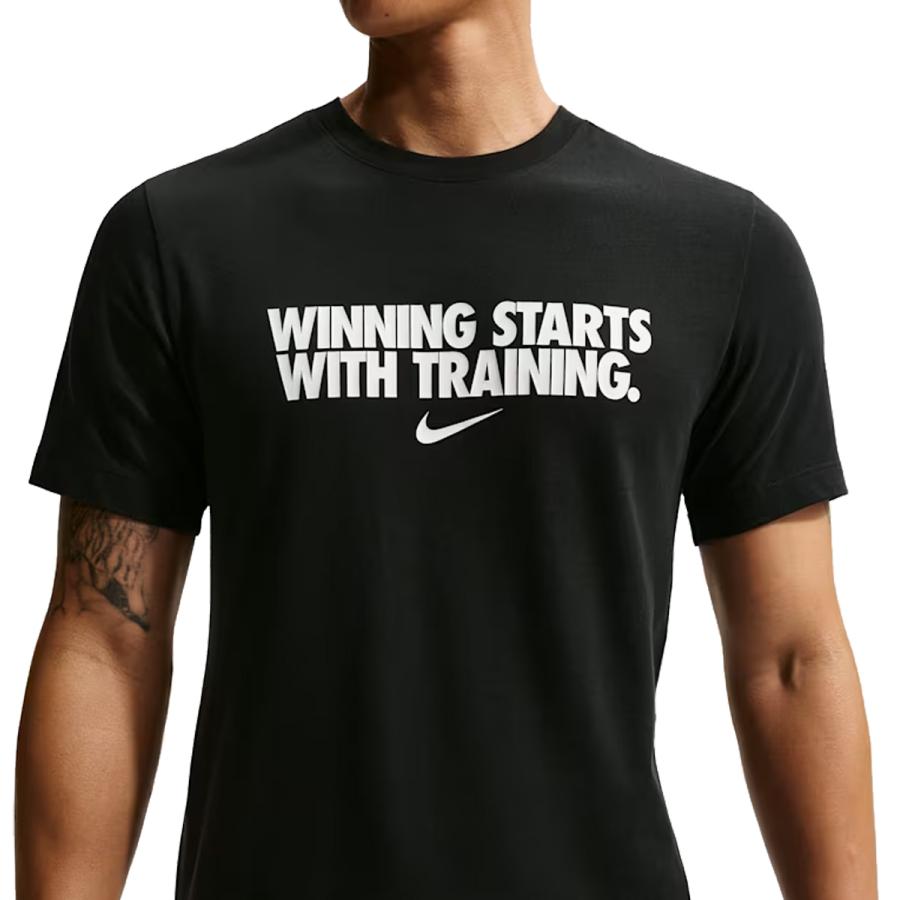 NIKE（ナイキ） NIKE Dri-FIT Tシャツ メンズ 春 夏 ブラック 黒