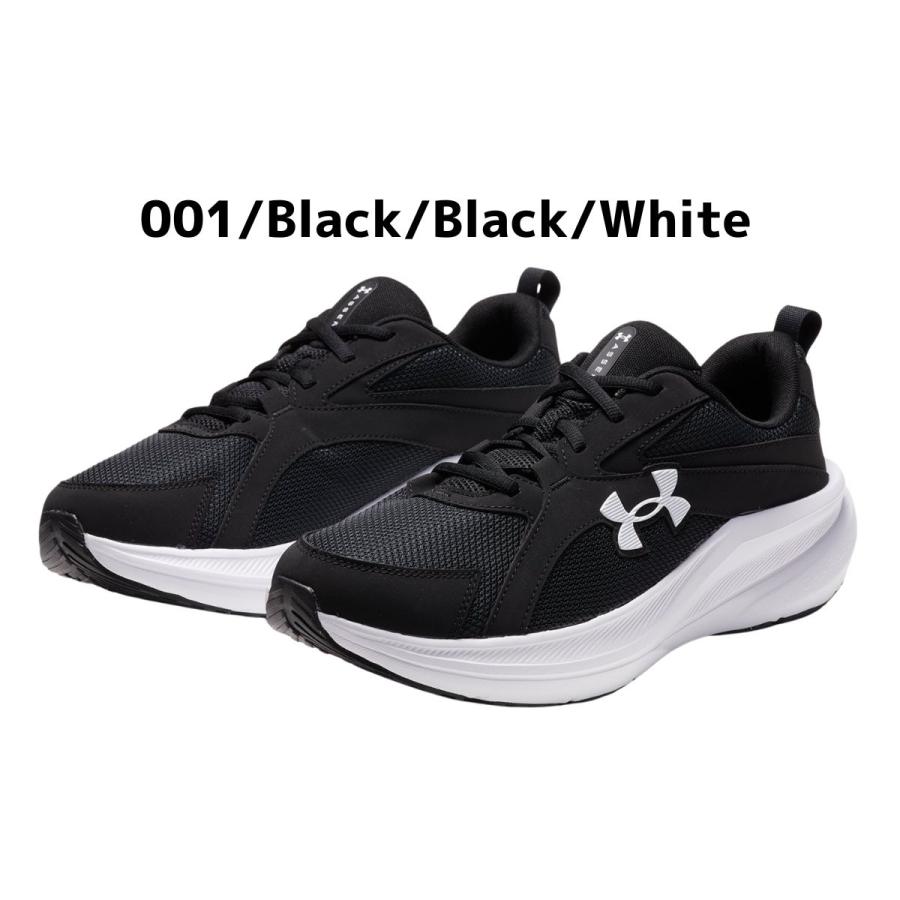 アンダーアーマー UNDER ARMOUR ASSERT 11 EXTRA WIDE SYN アサート11 エクストラワイド SYN メンズ 4E スポーツ ランニングシューズ ランシュー 6013268の画像