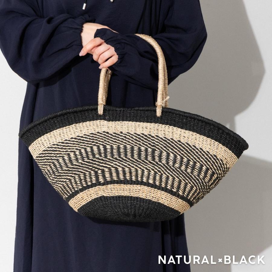 バグマティ BAGMATI アバカカゴバッグ レディース ハンドメイド 天然素材 ナチュラル カジュアル おでかけ リゾート 肩掛け BBK25-SS16_2