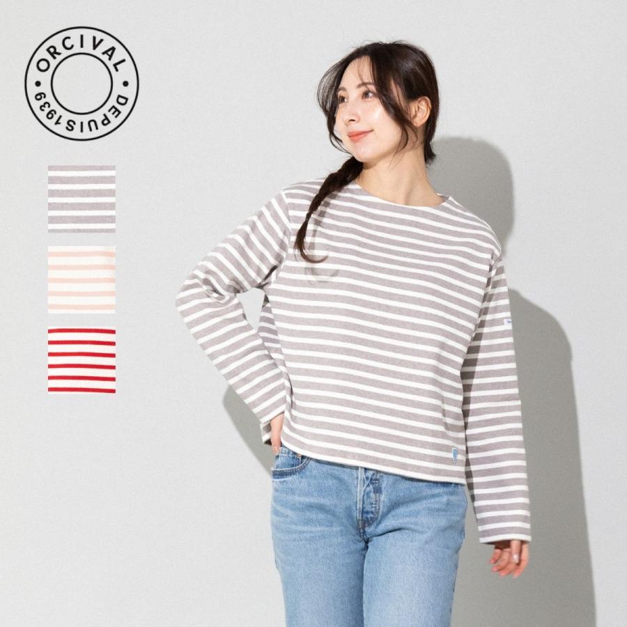 ORCIVAL（オーシバル） オーチバル コットンロード クルーネック