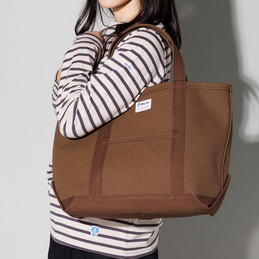 ORCIVAL オーシバル Mサイズトートバッグ ベージュ×ブラック ORCIVAL（オーシバル） オーチバル ORCIVAL Tote Bag Medium トート